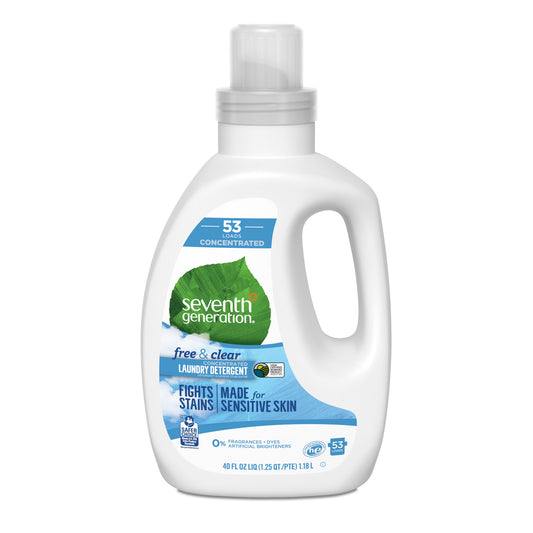 Natural Concentrated Laundry detergent FREE & CLEAR Sensitive Skin (1.18L) - BambiniJO | Buy Online | Jordan