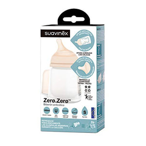 Suavinex - Zero Zero Anti Colic Slow Flow 180ml Bottle - BambiniJO | Buy Online | Jordan
