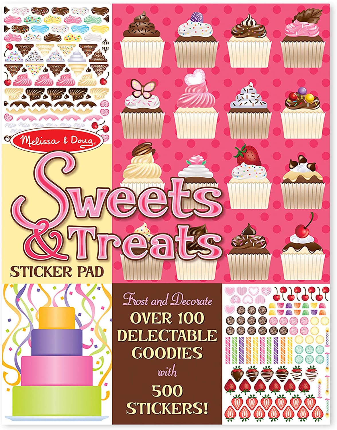 Melissa & Doug SWEETS & TREATS STICKER PAD Melissa & Doug SWEETS & TREATS STICKER PAD