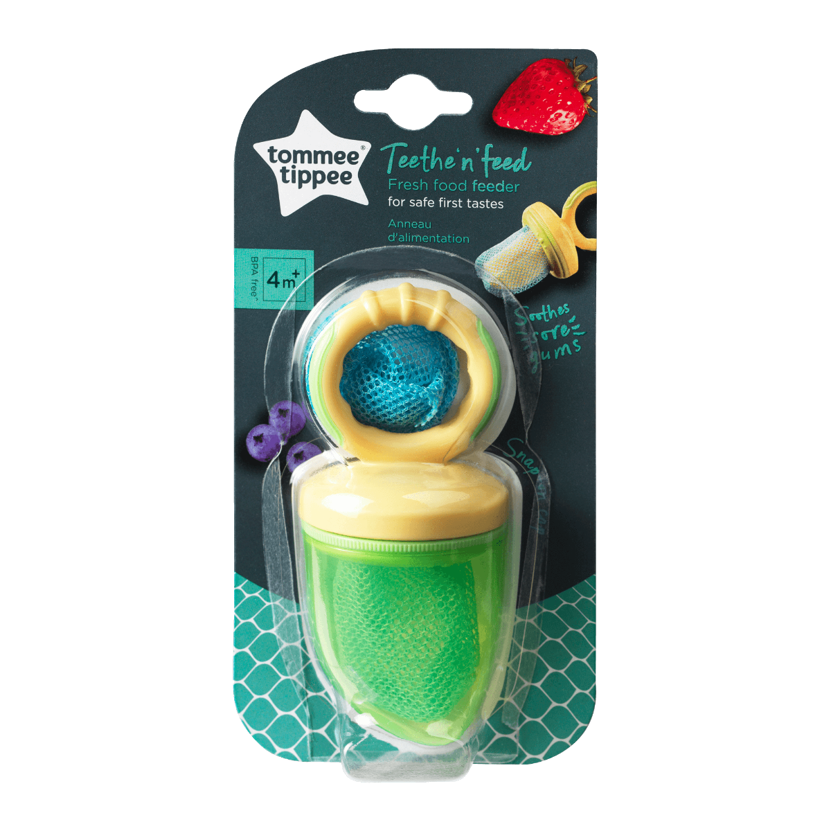 Tommee Tippee - Teethe 'n' Feed Fresh Food Feeder - BambiniJO | Buy Online | Jordan