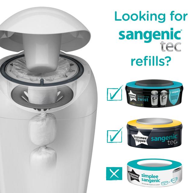 Tommee Tippee Extra Value Twist & Click Refill Cassettes Tommee Tippee Extra Value Twist & Click Refill Cassettes