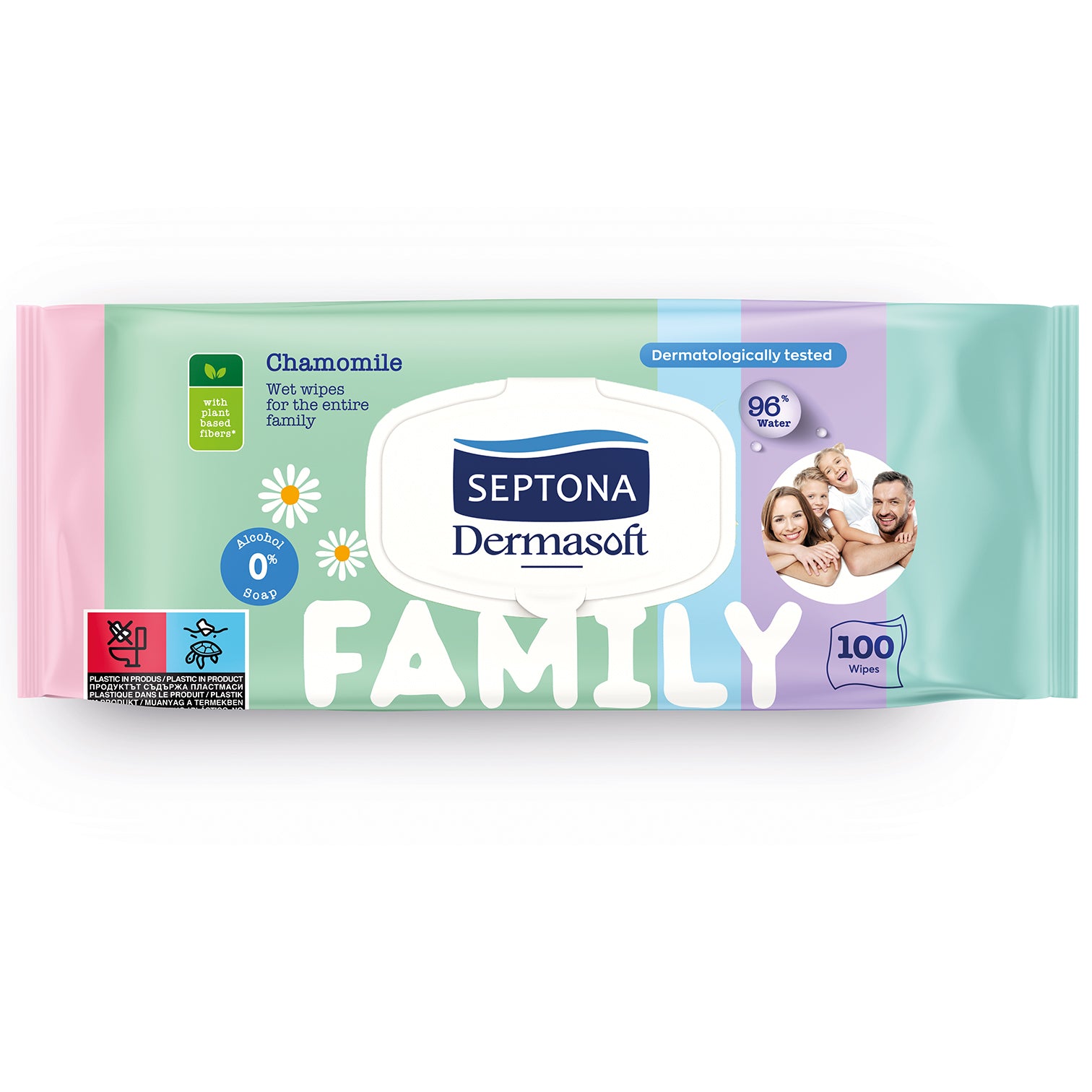 Septona Water Wipes | 96% Water | 100 pcs Septona Water Wipes | 96% Water | 100 pcs