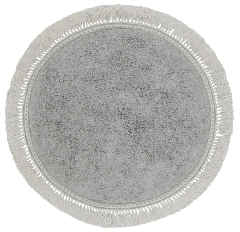 Tapis Petit - Lily Grey Rug | 110x110cm - BambiniJO | Buy Online | Jordan