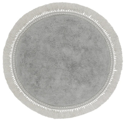 Tapis Petit - Lily Grey Rug | 110x110cm - BambiniJO | Buy Online | Jordan