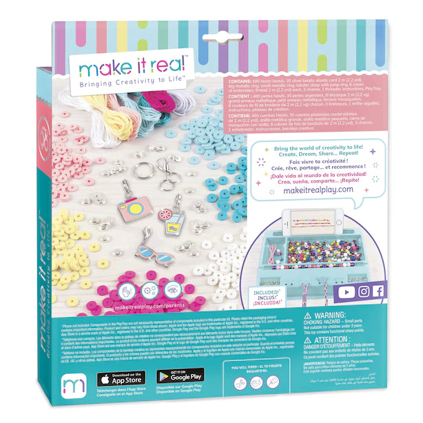 Make it Real - Summer Vibes Heishi Bead Set Make it Real - Summer Vibes Heishi Bead Set