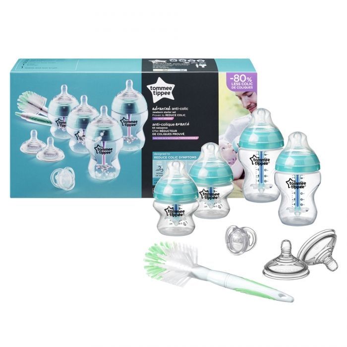 Tommee Tippee Advanced Comfort Vented Baby Bottle Starter Kit - BambiniJO | Buy Online | Jordan