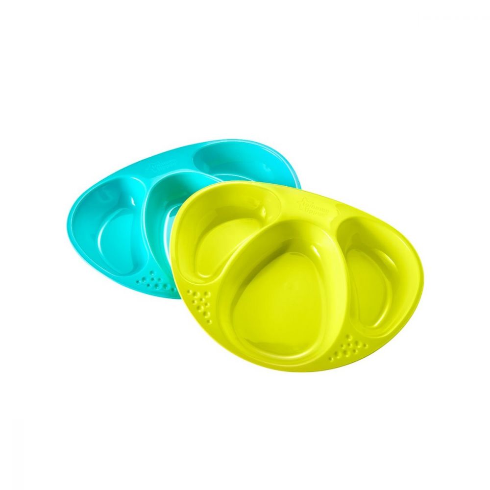 Tommee Tippee Section Plates Pack of 2 Tommee Tippee Section Plates Pack of 2