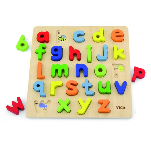 BLOCK PUZZLE - ALPHABET LOWERCASE - BambiniJO | Buy Online | Jordan