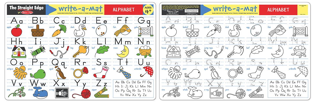 Melissa & Doug ALPHABET WRITE-A-MAT (BUNDLE OF 6) - BambiniJO | Buy Online | Jordan