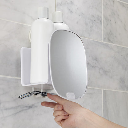 Joseph Joseph - EasyStore™ Compact Shower Shelf with Adjustable Mirror