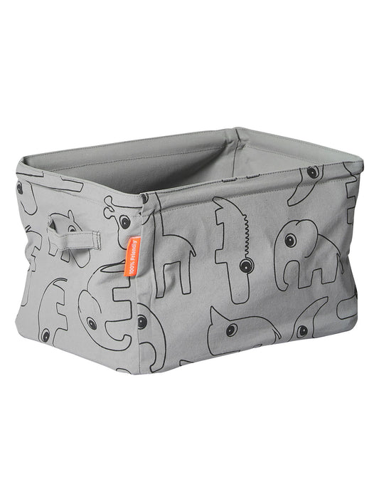 Done By Deer - Soft storage doublesided Contour Grey