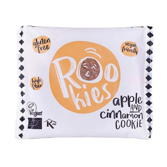 Organic Gluten Free Rookies Apple & Cinnamon Cookie 40g