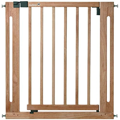 Easy Close wood Door Gate | 73-80.5 cm - BambiniJO | Buy Online | Jordan