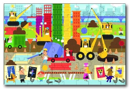 iKids - Big Builder Giant Floor Puzzle - 60 Piece iKids - Big Builder Giant Floor Puzzle - 60 Piece