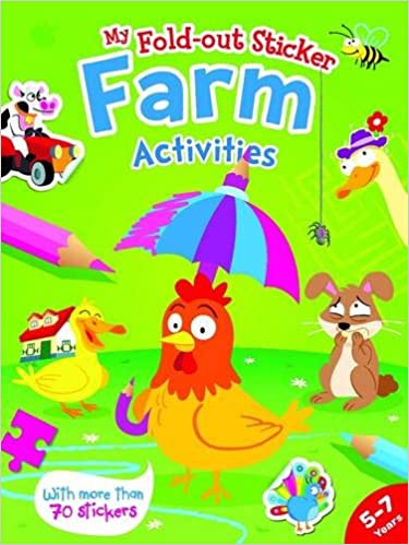 My Foldout sticker book Farm - BambiniJO | Buy Online | Jordan