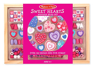 Melissa & Doug Created by Me! Heart Beads Wooden Bead Kit 4Y+ - BambiniJO | Buy Online | Jordan