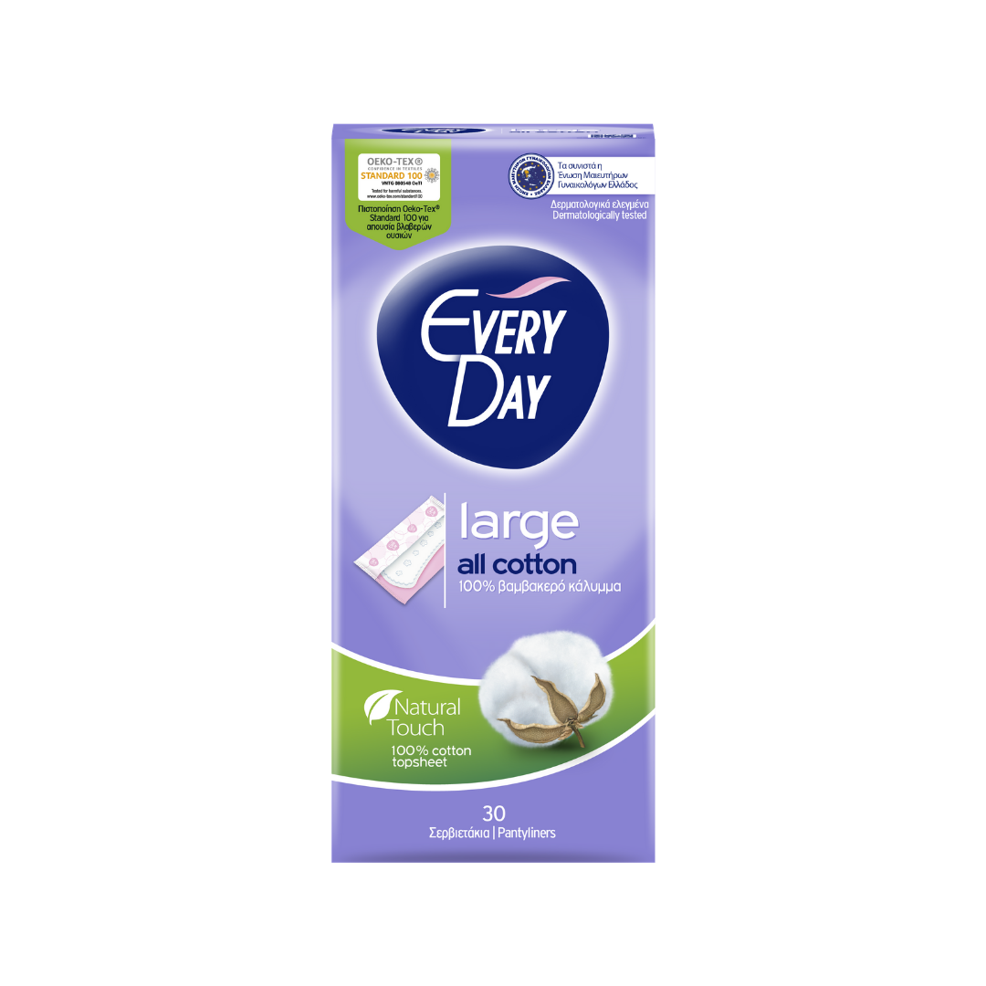 EVERYDAY ALL COTTON LARGE 30 PCS EVERYDAY ALL COTTON LARGE 30 PCS