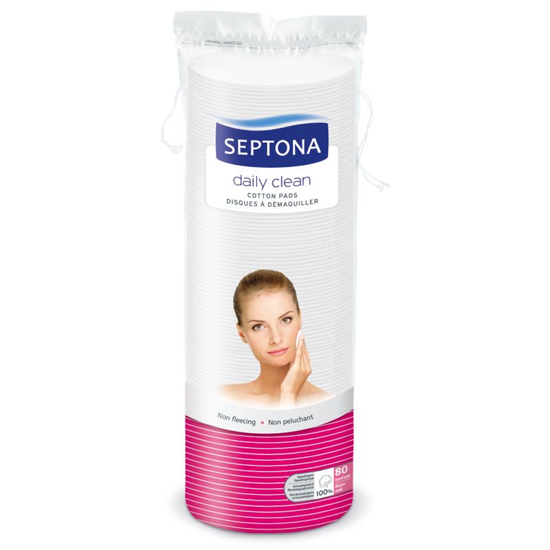 SEPTONA Round double-faced cotton pads 80 PCs - BambiniJO | Buy Online | Jordan