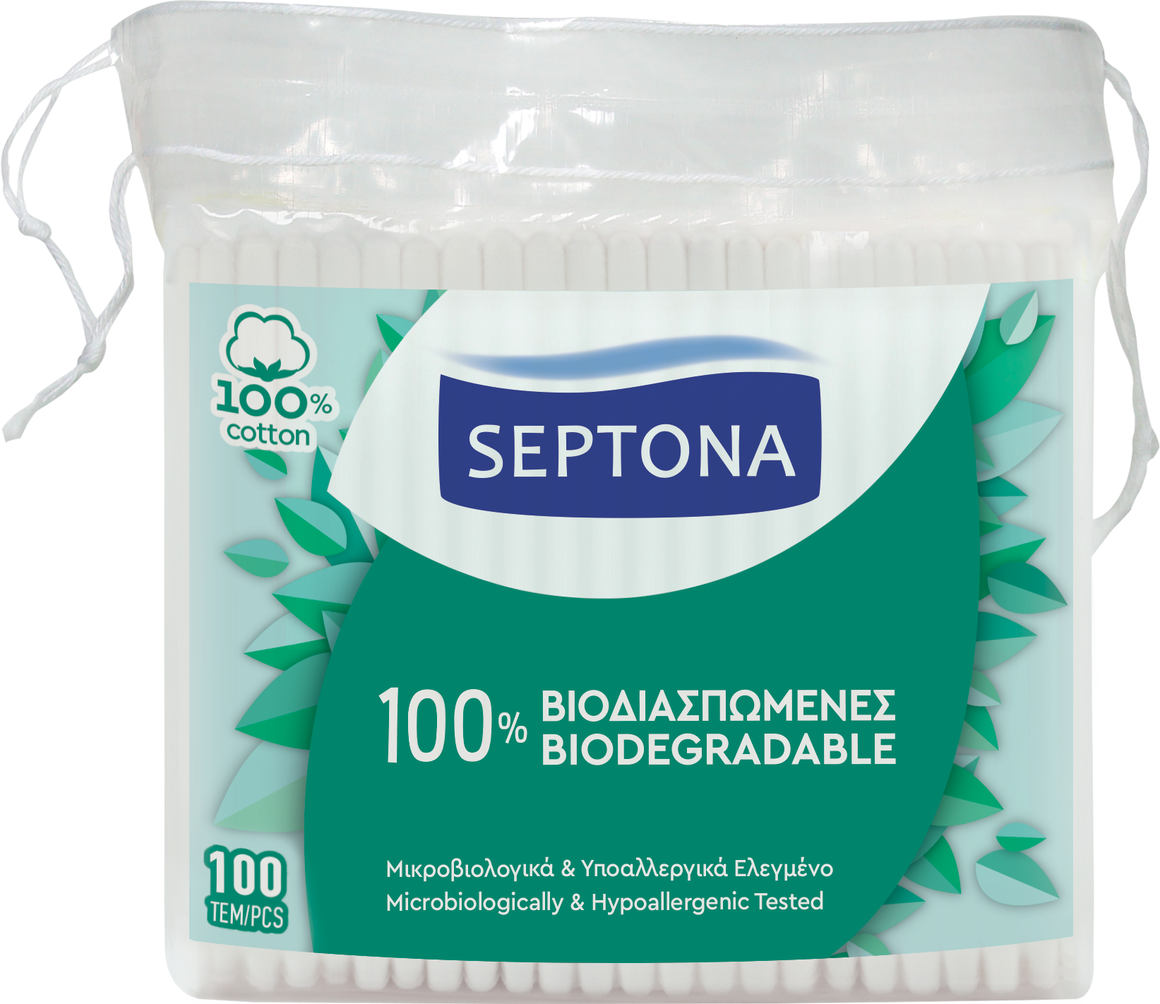 Septona Biodegradable cotton buds Refills | 100pcs Septona Biodegradable cotton buds Refills | 100pcs