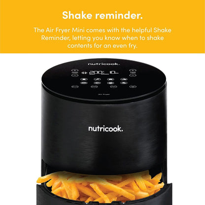 Nutricook - Air Fryer Mini | Black | 1500W | 3.3 Liters