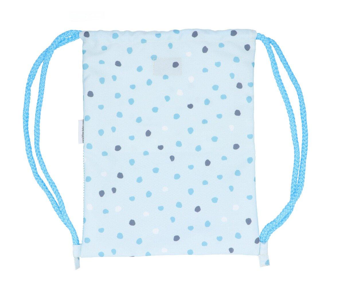 BTBOX - Drawstring Bag Dots Blue BTBOX - Drawstring Bag Dots Blue