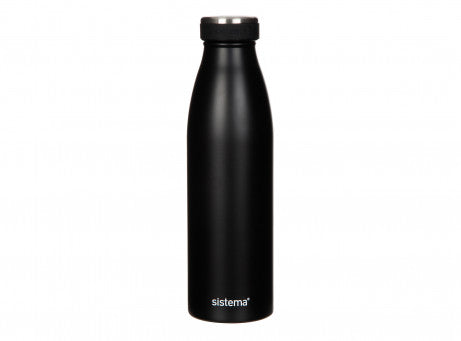Stainless Steel Bottle 500ml - Sistema Stainless Steel Bottle 500ml - Sistema