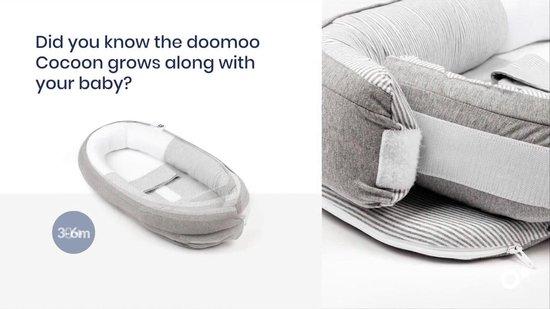 doomoo - Cocoon Classic Grey | Cozy & Safe Babynest - BambiniJO | Buy Online | Jordan