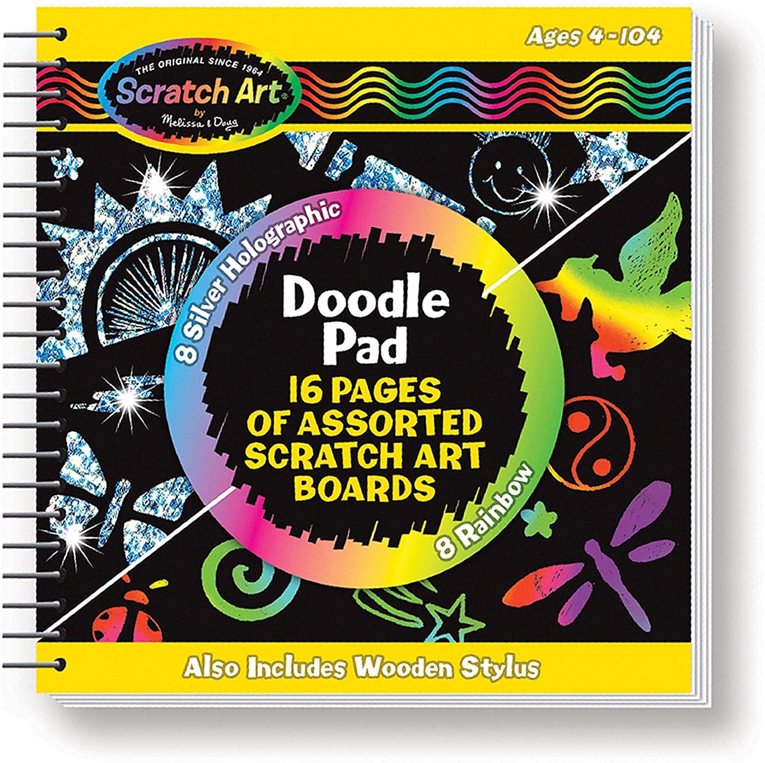 Melissa & Doug SCRATCH ART DOODLE PAD Melissa & Doug SCRATCH ART DOODLE PAD