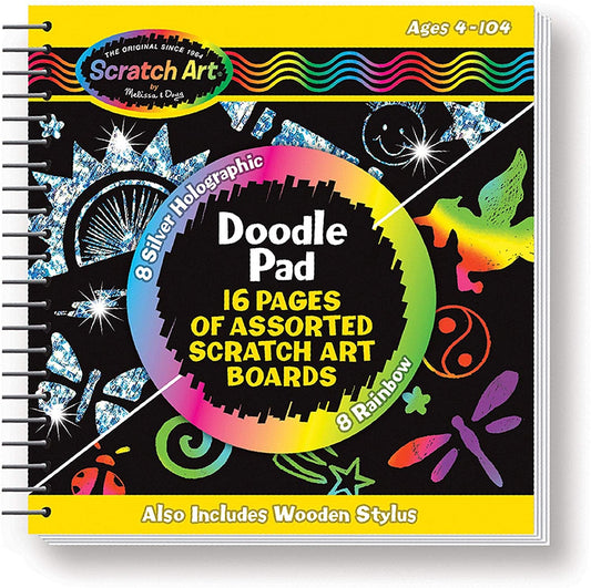 Melissa & Doug SCRATCH ART DOODLE PAD - BambiniJO | Buy Online | Jordan