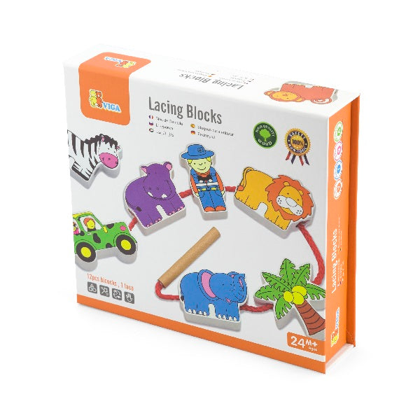 LACING BLOCKS - ZOO LACING BLOCKS - ZOO