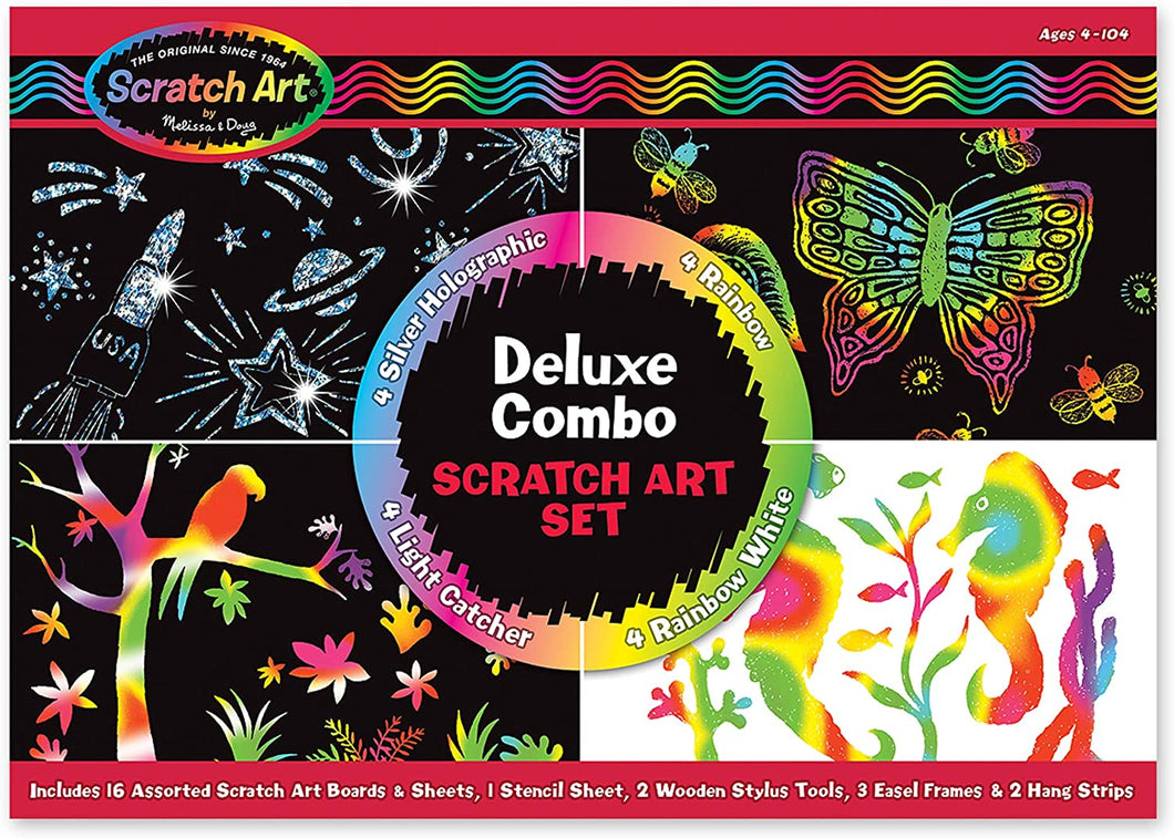 Melissa & Doug DELUXE COMBO SCRATCH ART SET - BambiniJO | Buy Online | Jordan