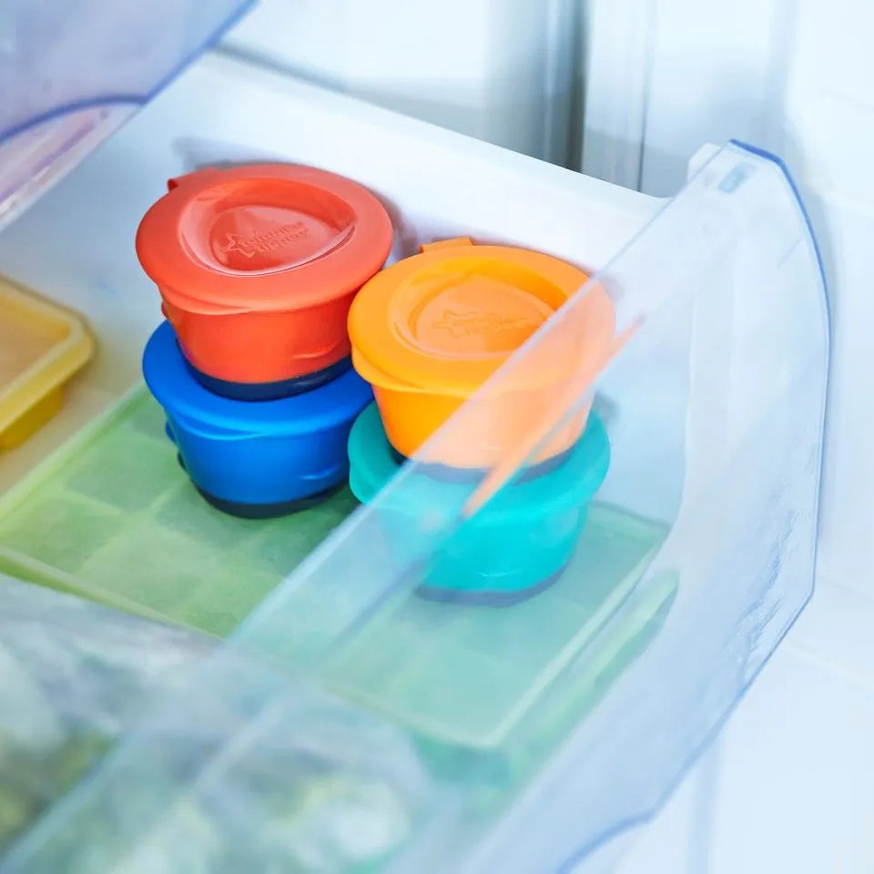 Tommee Tippee Pop Up Freezer Pots & Tray Tommee Tippee Pop Up Freezer Pots & Tray