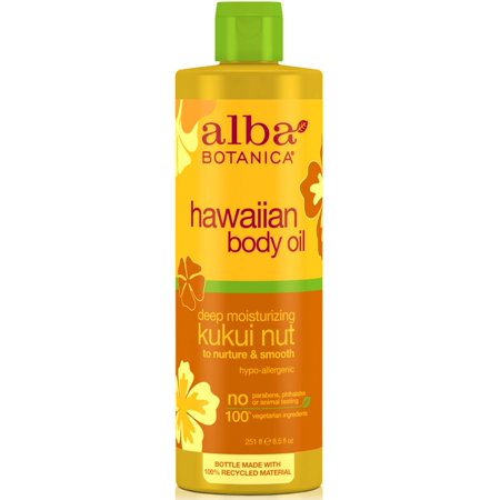 Natural Hawaiian Body Oil Kukui Nut 250 ml - BambiniJO | Buy Online | Jordan