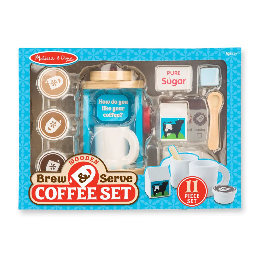 Melissa & Doug Brew & Serve Play Coffe Set Melissa & Doug Brew & Serve Play Coffe Set