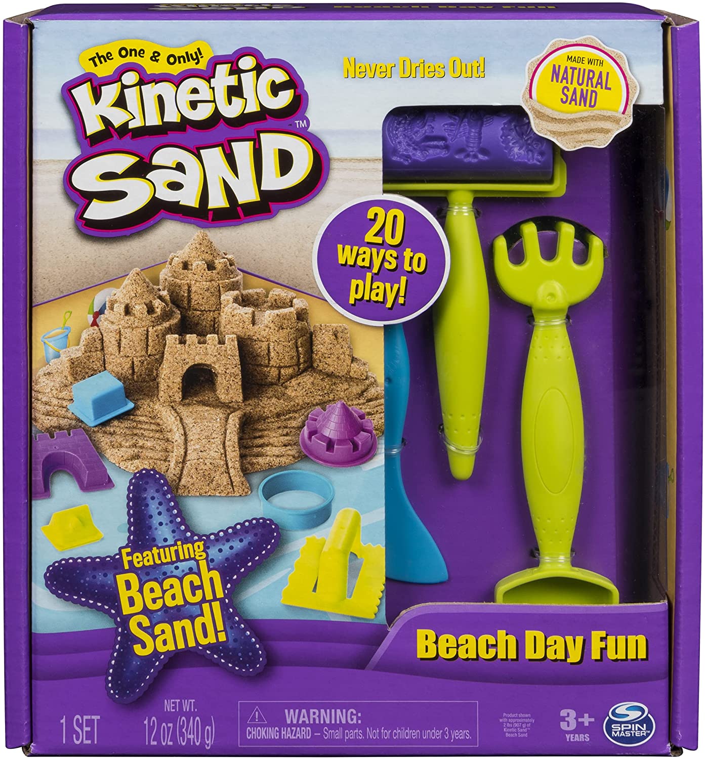 Kinetic Sand Beach Day Fun Set (12 Oz) - BambiniJO | Buy Online | Jordan
