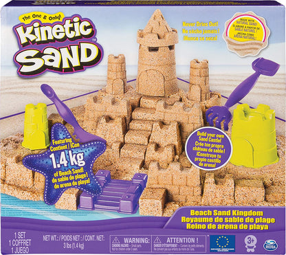 Kinetic Sand Beach Sand Kingdom (3 Lbs) - BambiniJO | Buy Online | Jordan