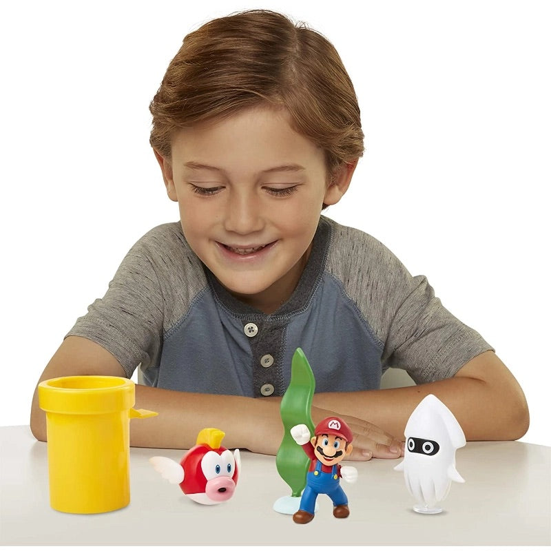 Nintendo - Super Mario Underwater 2.5 Figure Diorama Playset