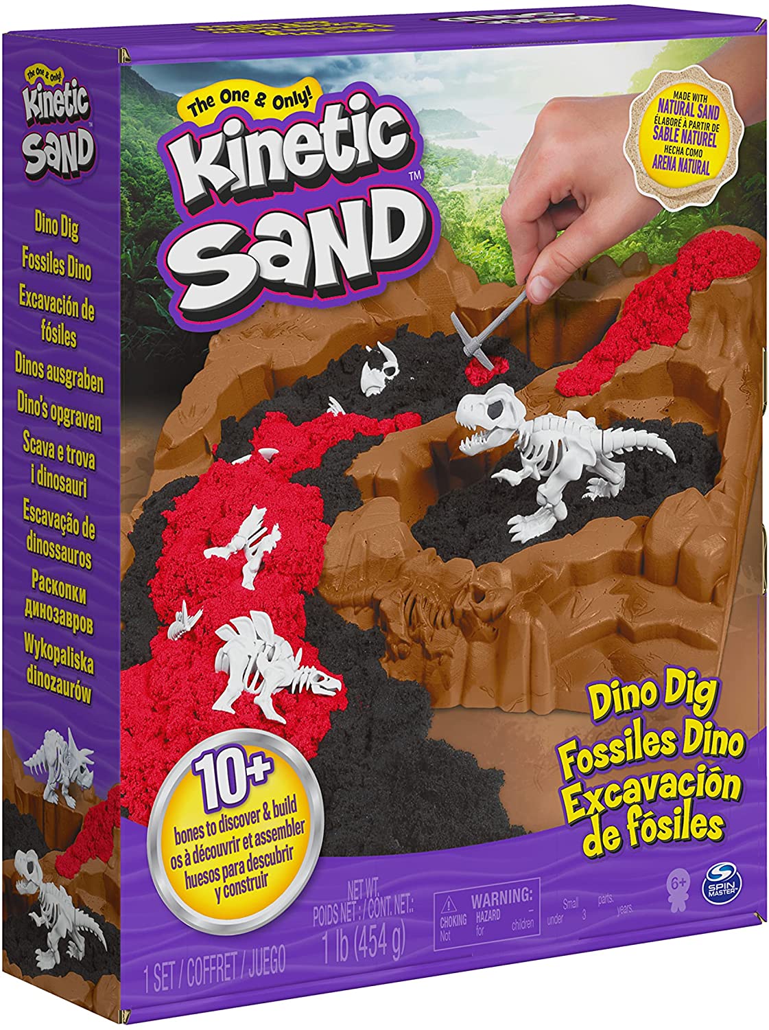 Kinetic Sand Digging For Dinos Kinetic Sand Digging For Dinos