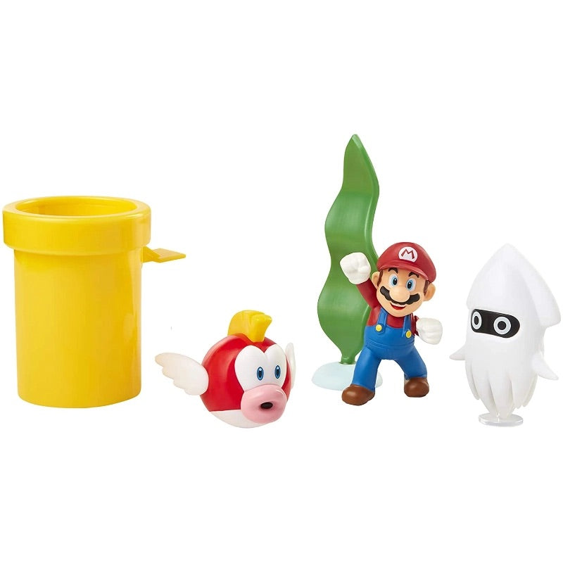 Nintendo - Super Mario Underwater 2.5 Figure Diorama Playset