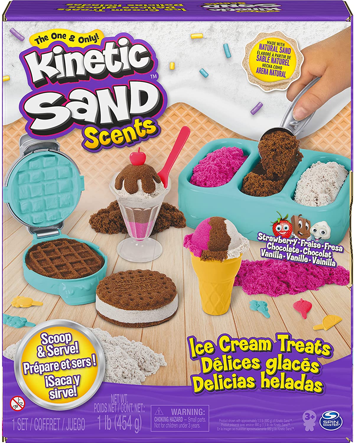 Kinetic Sand Ice Cream Treats - BambiniJO | Buy Online | Jordan