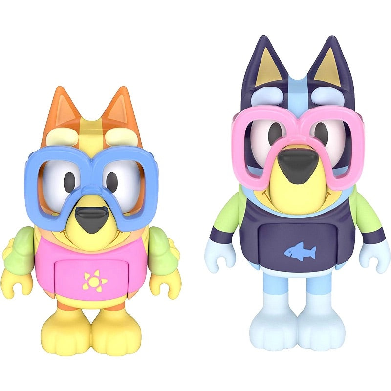 Bluey - Pool Time: Bluey & Bingo 2.5'' Figures Bluey - Pool Time: Bluey & Bingo 2.5'' Figures