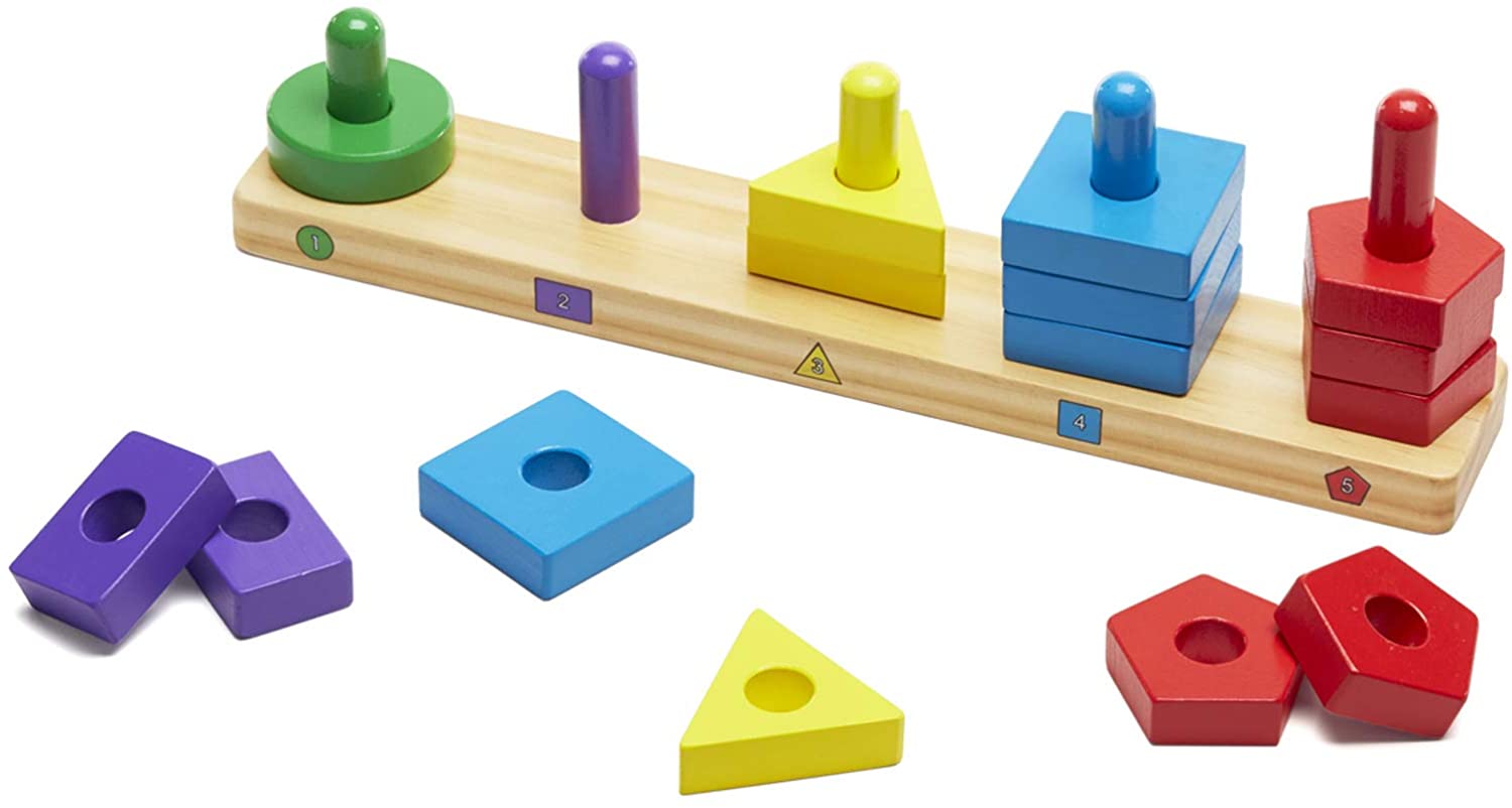 Melissa & Doug STACK & SORT BOARD Melissa & Doug STACK & SORT BOARD