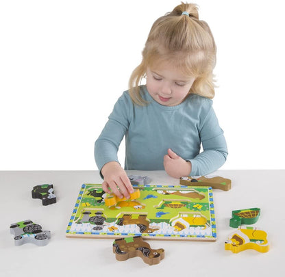 Melissa & Doug WOODEN PUZZLE PETS 2Y+ - BambiniJO | Buy Online | Jordan
