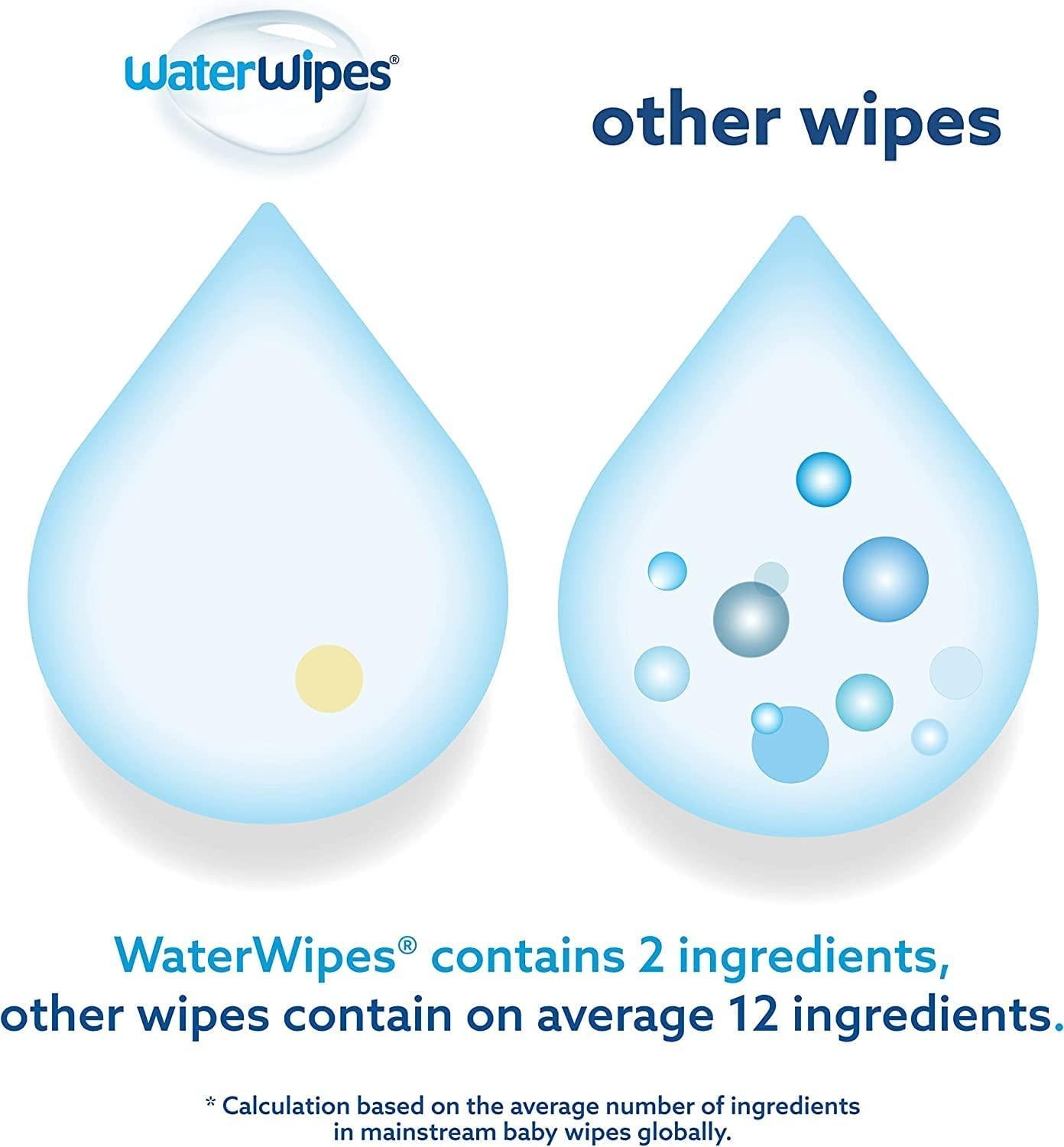 Water Wipes | 60 wipes - BambiniJO | Buy Online | Jordan