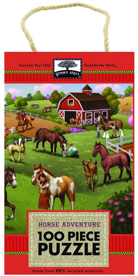 iKids - 100-Piece Puzzle: Horse Adventure Puzzle iKids - 100-Piece Puzzle: Horse Adventure Puzzle