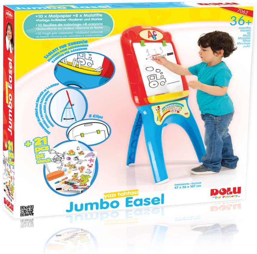Dolu - Jumbo Easel | Red-Blue Dolu - Jumbo Easel | Red-Blue