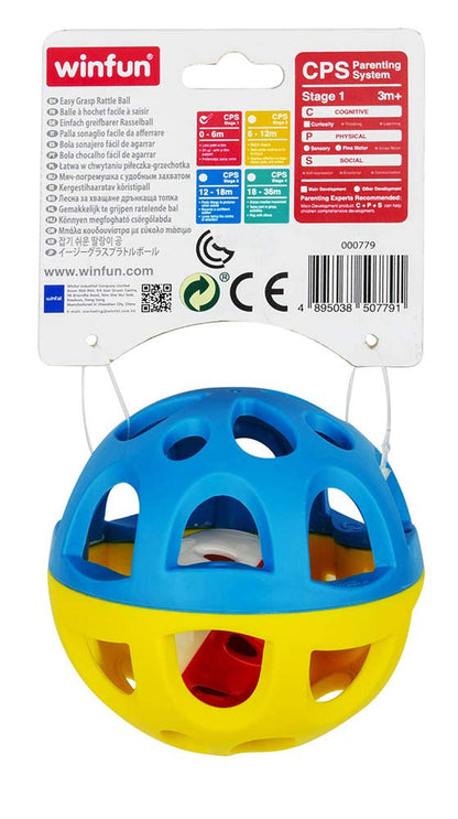Easy Grasp Rattle Ball 0-6M - BambiniJO | Buy Online | Jordan