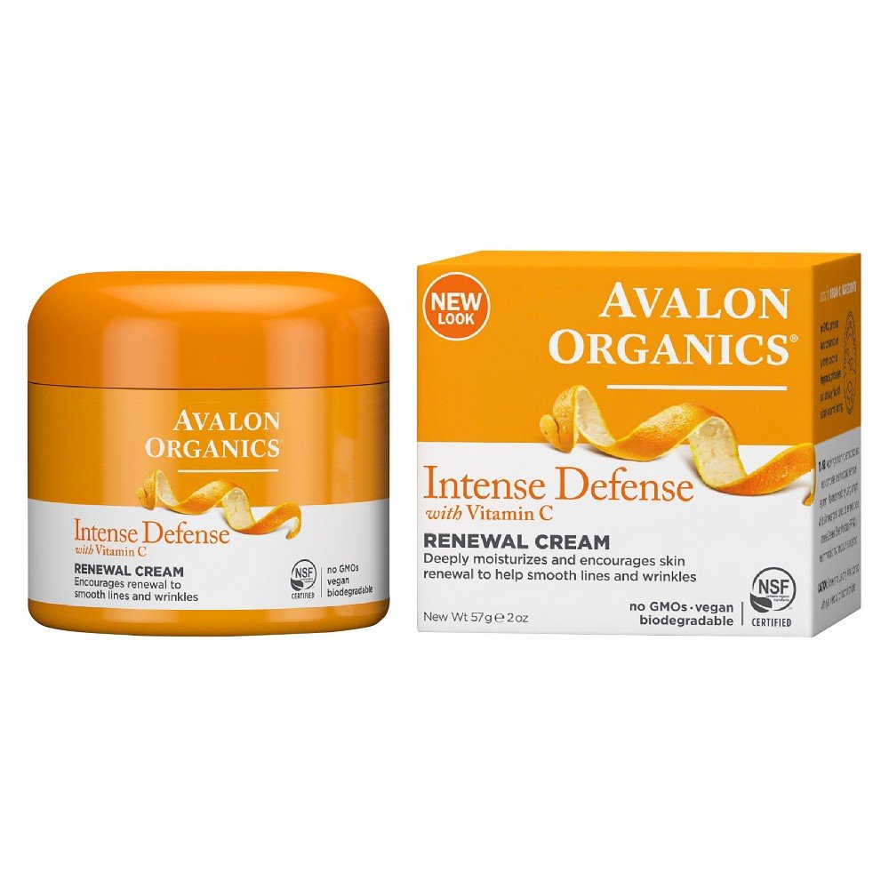 Avalon Organics - Renewal Cream with Vitamin C 57g - BambiniJO | Buy Online | Jordan