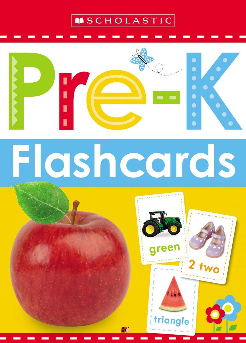 Scholastic - Pre-K Flash Cards - BambiniJO