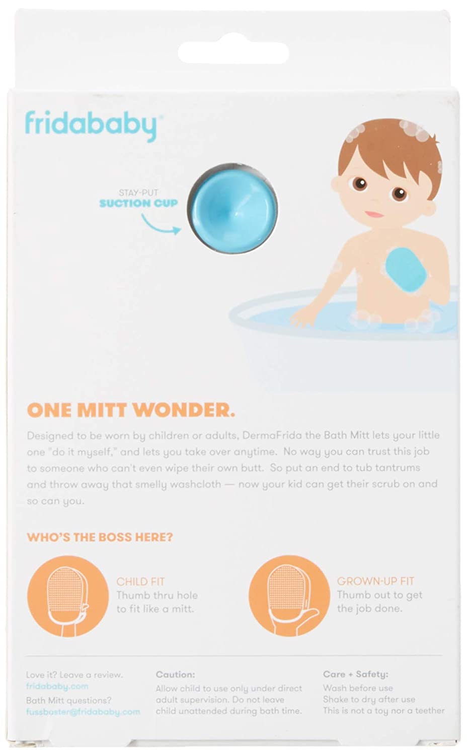 Frida Baby - DermaFrida The Bathmitt Frida Baby - DermaFrida The Bathmitt